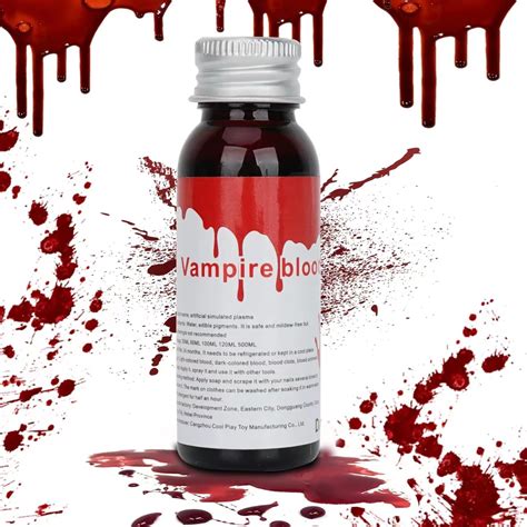 Amazon Halloween Fake Blood Washable Realistic Effects Fake Blood