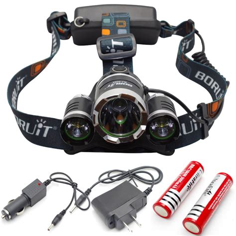 6000lm 3x Cree T6 Led Headlamp Lamp Headlight Headlamp Camping Hiking