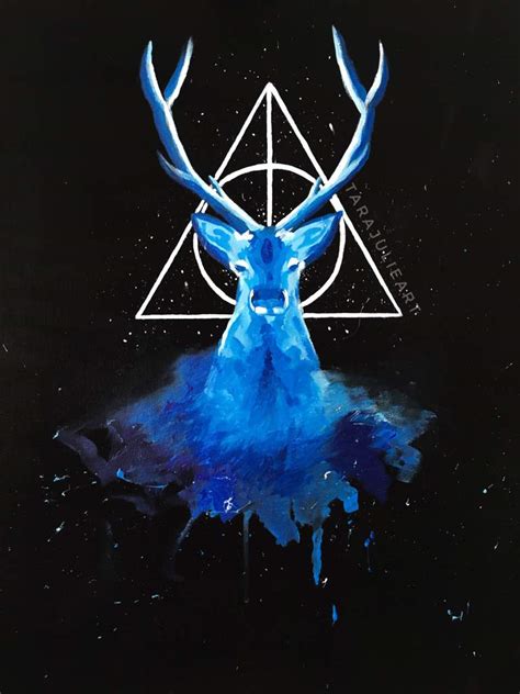 Harry Potter Patronus Painting | Acrylic | Art Amino