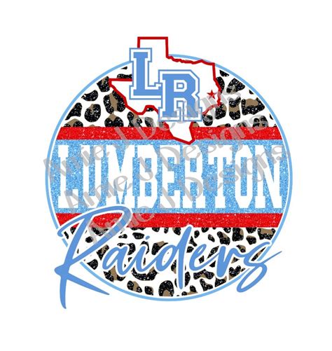 Lumberton Raiders Mascot Version Glitter Texas PNG Sublimation - Etsy