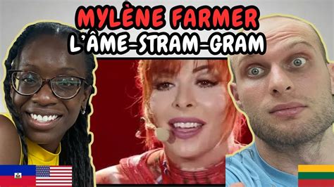 REACTION TO Mylène Farmer L Âme Stram Gram Stade de France Live