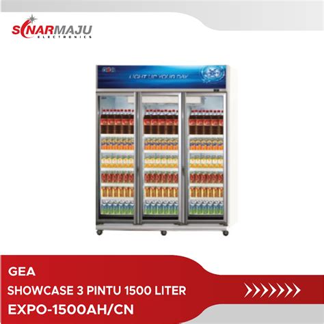 Jual Showcase Pintu Gea Liter Display Cooler Expo Ah Cn