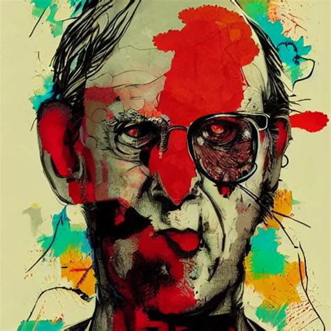 Portrait Of Hunter S Thompson By Robert Henri Stable Diffusion OpenArt