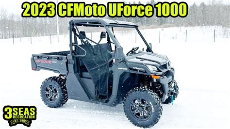 2023 CFMoto UForce 1000 Walk Around First Ride Much Smoother