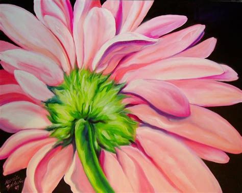 Pink Gerbera Daisy By Marcia Baldwin From FLORALS