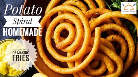 Crispy Potato Spiral New Way Of Making Fries Tornado Potato Recipe