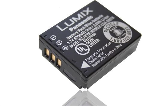 Panasonic Lithium Ion Battery For Lumix Digital Cameras Rechargeable