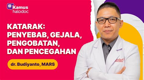 Katarak Penyebab Gejala Pengobatan Dan Pencegahan YouTube