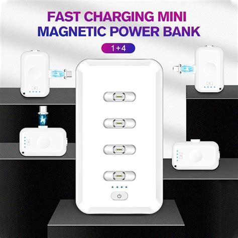 Fast Charging Mini Magnetic Power Bank