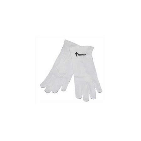 Gloves-Usher W/Cross White Cotton- Small - Walmart.com