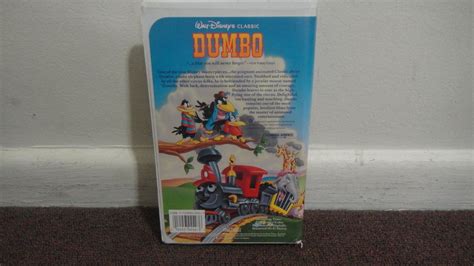 Walt Disney Classic Dumbo Vhs Black Diamond Version In Good Condition