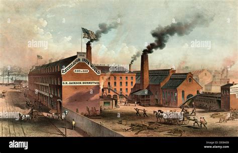 Iron Factory 1800s Hi Res Stock Photography And Images Alamy