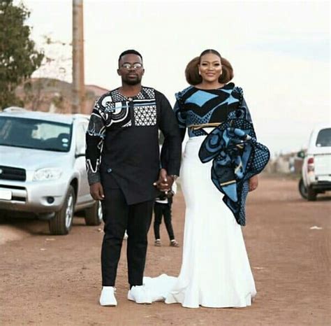 Clipkulture | Sotho Couple In Seana Marena Blanket Inspired Traditional ...