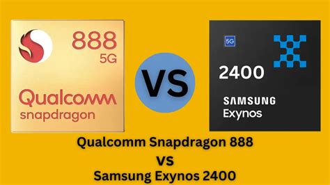 Qualcomm Snapdragon Vs Samsung Exynos