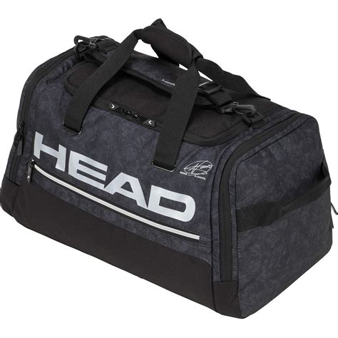 Head Djokovic Duffel Bag - Black - Tennisnuts.com