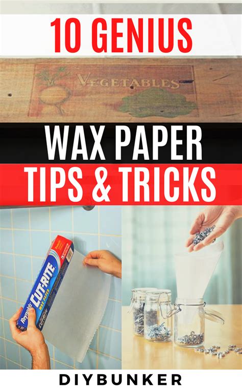 These Are The Best Wax Paper Uses You Ve Never Heard Of From Crafting