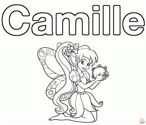 Discover The Magic Of Coloring Camille