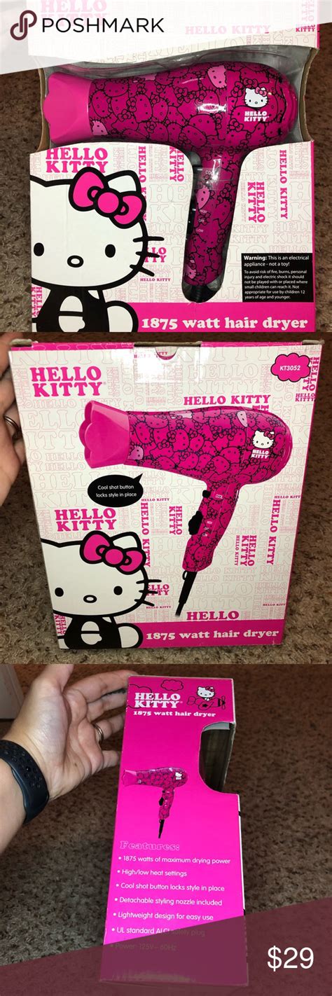 Hello Kitty Hair Dryer Hello Kitty Hello Kitty Hair Dryer Kitty