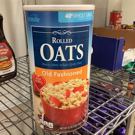 Oatmeal Rolled Oats Old Fashion 42 Oz