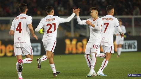 Lecce vs Roma por la Serie A resultado resumen goles polémicas y