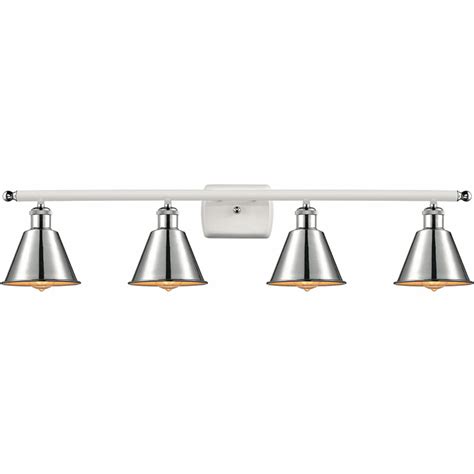 Innovations 516 4W WPC M8 PC Ballston Smithfield Brushed Brass LED 4