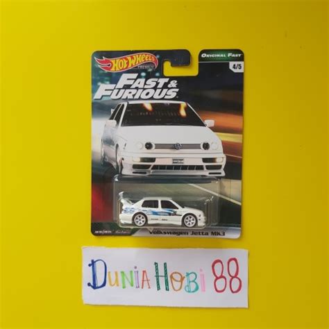 Jual Hot Wheels Premium Volkswagen Jetta Mk Fast N Furious Original Fast Jakarta Barat