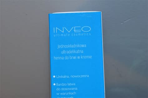 Inevo Ultra Delikatna Henna Do Brwi W Kremie Oraz Wype Niacz Brwi W