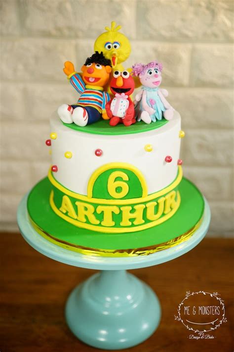 Sesame Street theme cake