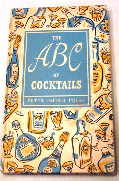 Antique Cocktail Recipe Book The ABC's of by SewVintage13 on Etsy, $6. ...