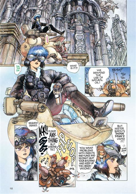 Comic Archaeologist Ghost In The Shell Manga Artist Masamune Shirow