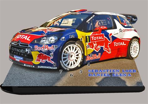 Loeb Citroen DS3 WRC RedBull Rallye Alsace 2012