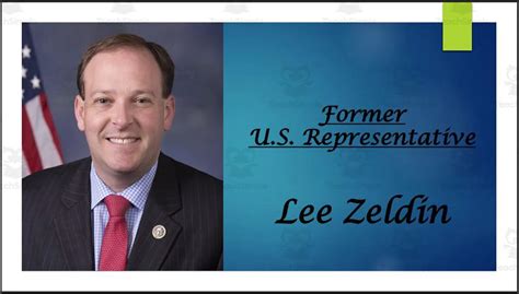 Former U S Representative Lee Zeldin Ny Bio Ppt By Teach Simple