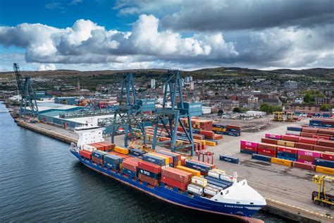 Multi Million Pound Investment In New Cranes At Greenock Ocean Terminal