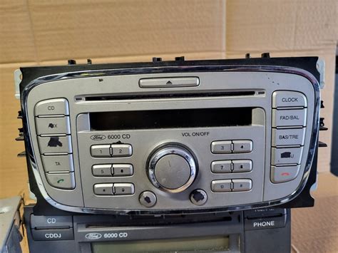 Radio Sony Ford 6000CD S Max Galaxy Mk3 Mondeo Mk4 12623281986