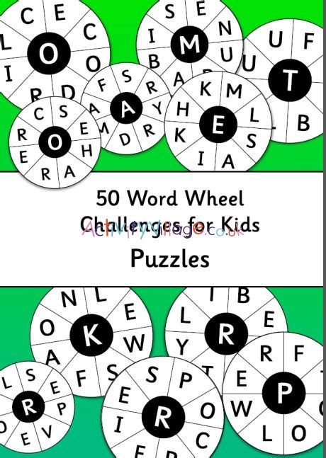 All Word Wheel Challenges Puzzles