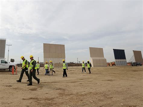 Casi listos los prototipos de muro en frontera con México Noticiero G