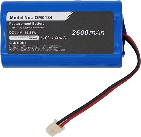 Amazon 2600mAh 25458 OM0134 Battery For Surgitel Eclipse EHL65