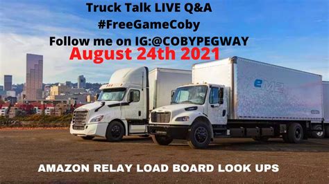 Amazon Relay Box Truck Load Board Look Up For Box Truck Business Owners