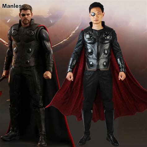 Avengers Infinity War Thor Cosplay Man Costume Superhero Outfit The Avengers 3 Fantasy Clothes