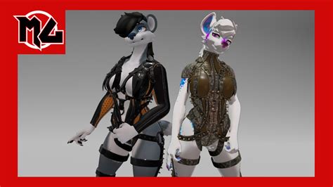 Zipper Suit For Hyenid Vrchat