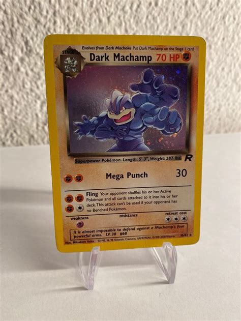 Dark Machamp 10 82 Team Rocket HOLO EN Kaufen Auf Ricardo