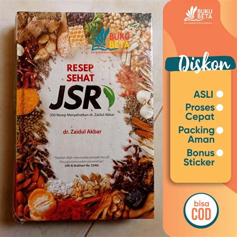 Jual Resep Sehat JSR Zaidul Akbar Shopee Indonesia