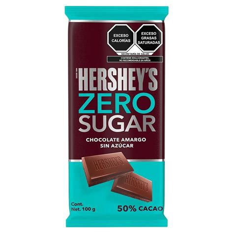 Precios Barra De Chocolate Amargo Zero Sugar Hersheys 100 Grs Compara