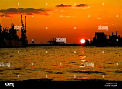sunset stock photo alamy