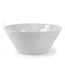 Saturnia Napoli Conical Salad Bowl 24 Cm In White Porcelain Albero Shop