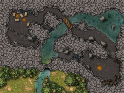 Pt Cragmaw Hideout Flooded Inkarnate Create Fantasy Maps Online