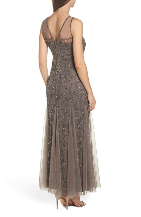 Main Image Pisarro Nights Sequin Mesh Gown With Jacket Gown With