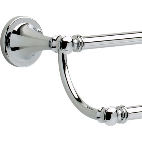 Silverton Collection 24 Double Towel Bar In Polished Chrome By