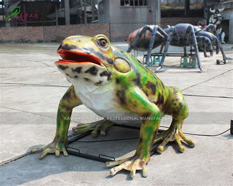 Frog Animatronic Animatronic Dinosaur Manufacturer Expert | Kawah Dinosaur