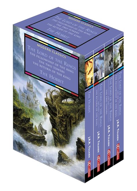 Amazon The Lord Of The Rings The Hobbit Boxed Set Collins Modern